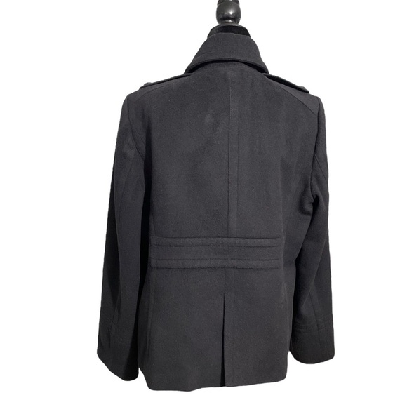 J.Crew Black Wool Peacoat Jacket Women’s XL - Picture 11 of 12